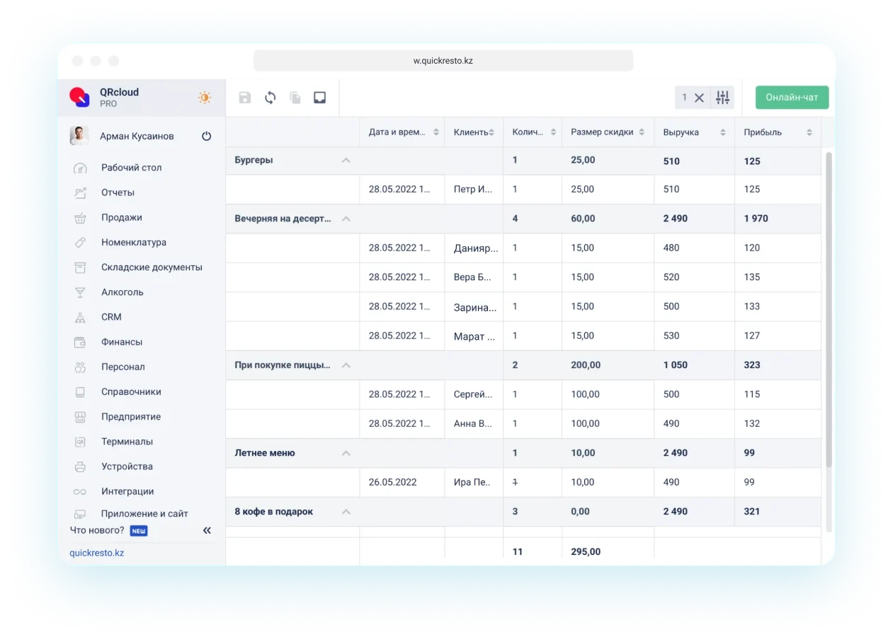 количество скид ок
