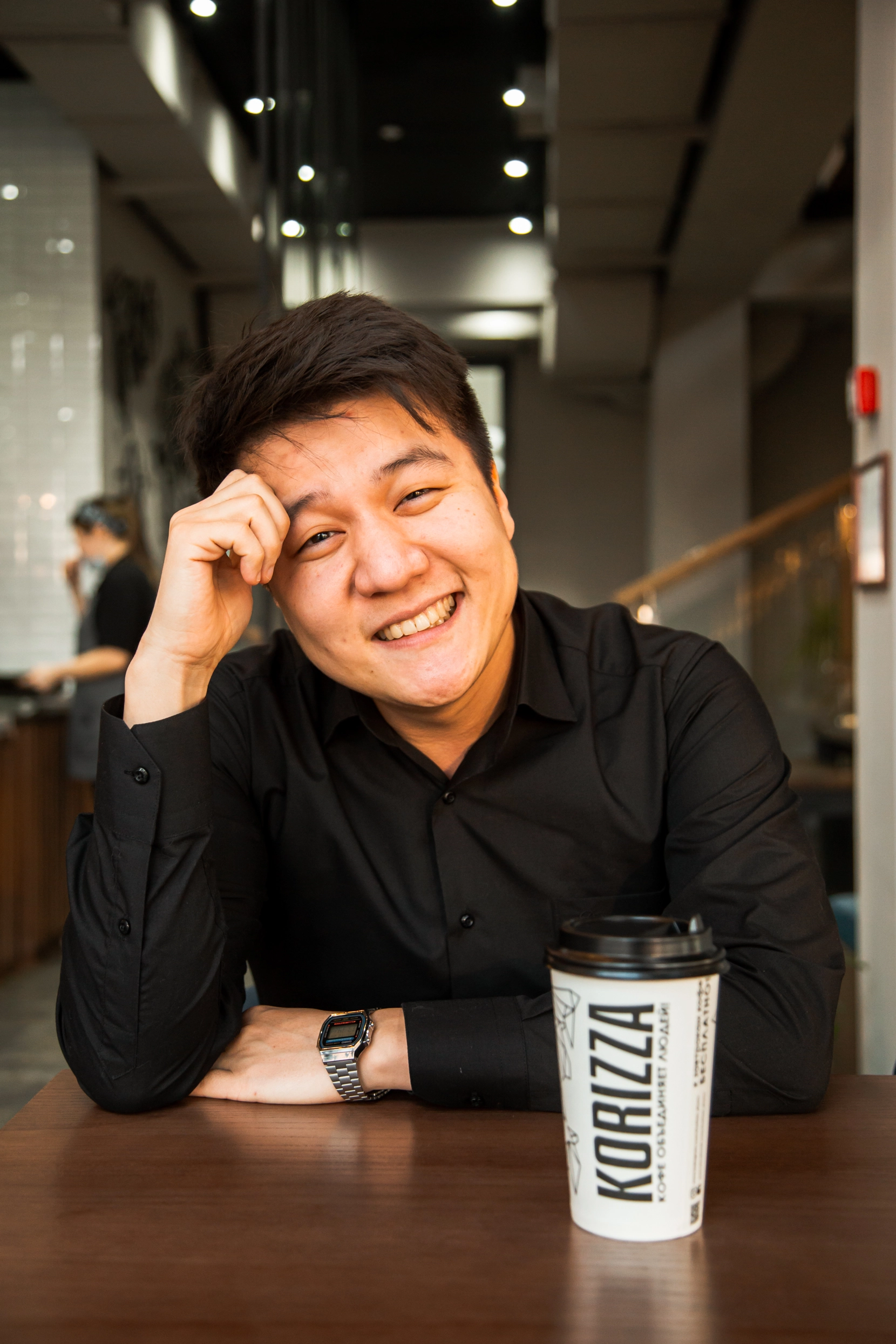 Рауан Омар, основатель кофейни «Korizza»