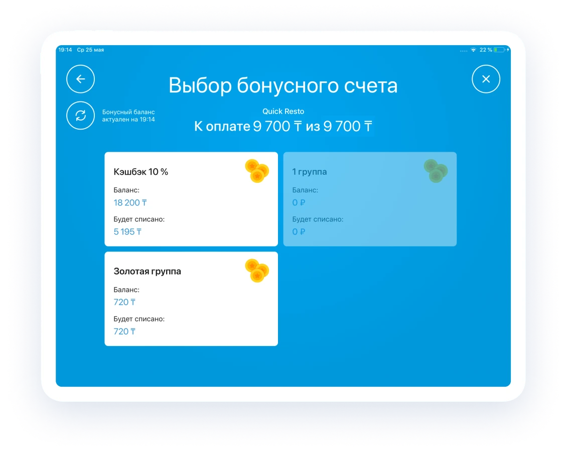 схема столов в кафе